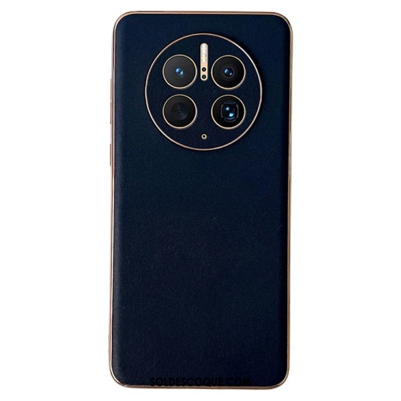 Coque Huawei Mate 50 Pro Véritable Cuir Color