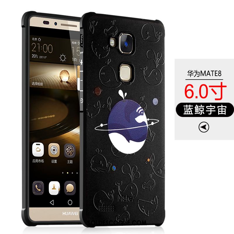 Coque Huawei Mate 8 Créatif Téléphone Portable Délavé En Daim Incassable Fluide Doux Pas Cher