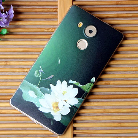 Coque Huawei Mate 8 Créatif Étui Gaufrage Protection Fleurs En Ligne