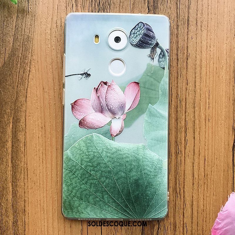 Coque Huawei Mate 8 Créatif Étui Gaufrage Protection Fleurs En Ligne