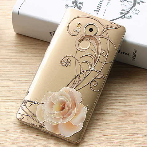 Coque Huawei Mate 8 Créatif Étui Gaufrage Protection Fleurs En Ligne