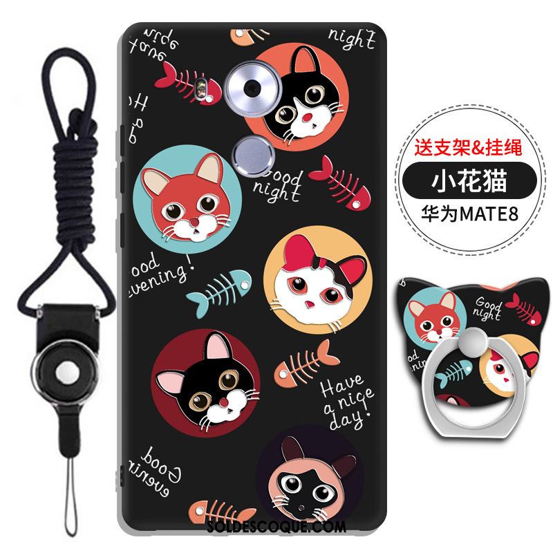 Coque Huawei Mate 8 Dessin Animé Protection Étui Rose Nouveau Pas Cher