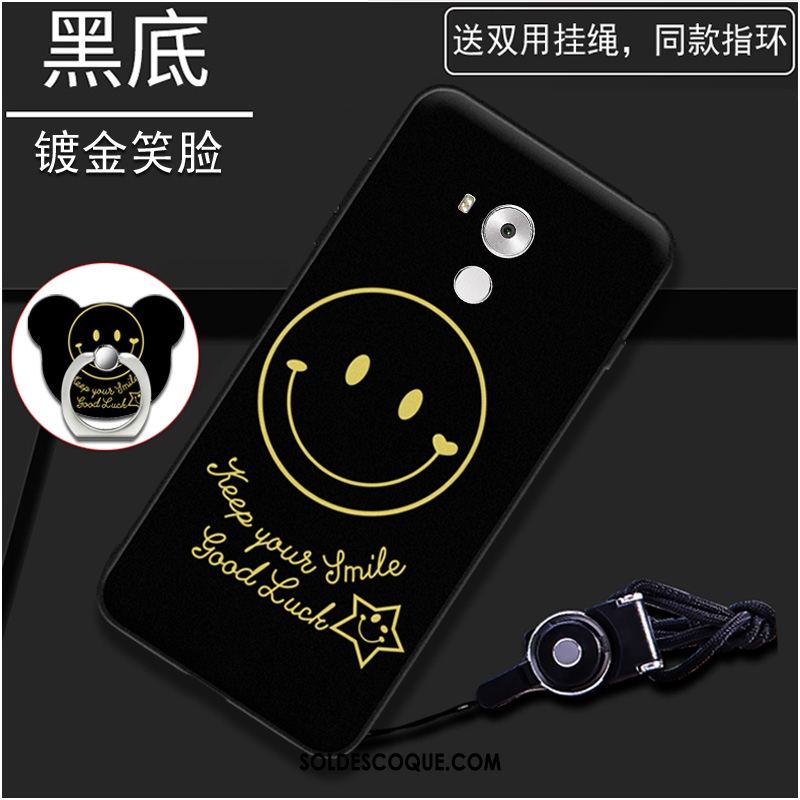 Coque Huawei Mate 8 Noir Silicone Téléphone Portable Étui Fluide Doux En Vente