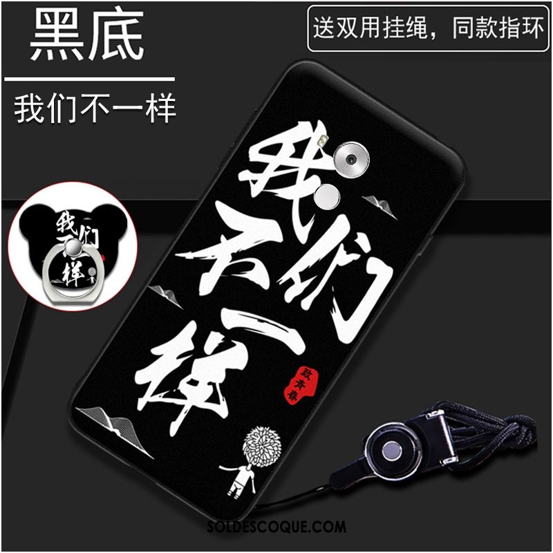Coque Huawei Mate 8 Noir Silicone Téléphone Portable Étui Fluide Doux En Vente