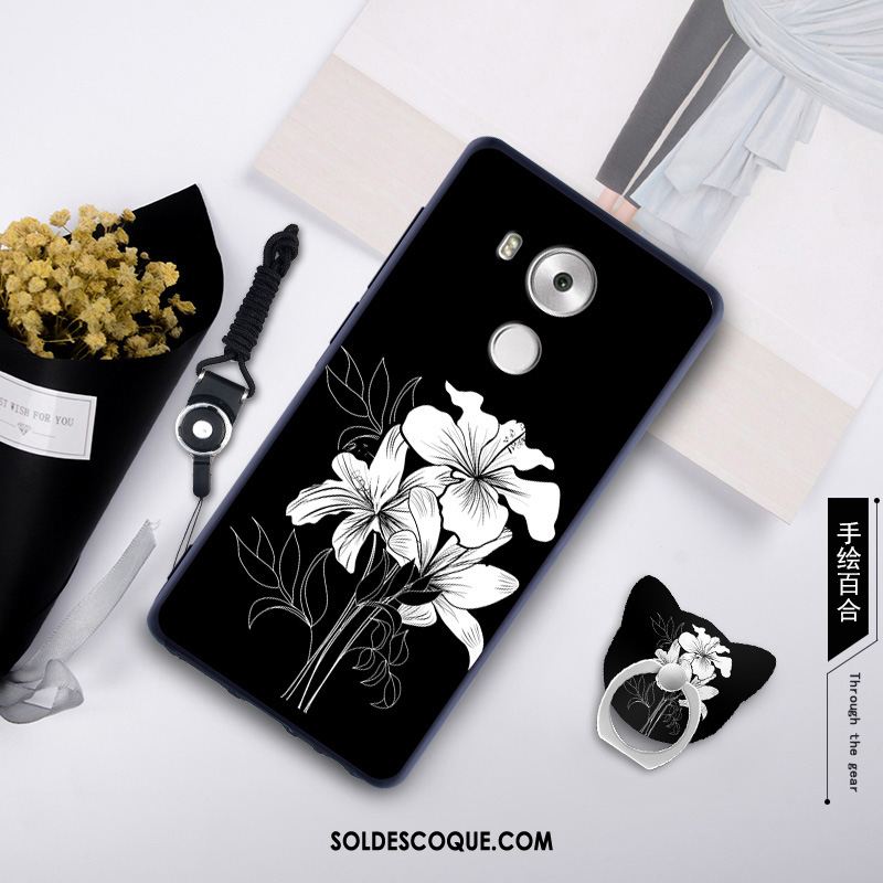 Coque Huawei Mate 8 Ornements Suspendus Fluide Doux Bleu Silicone Étui En Ligne