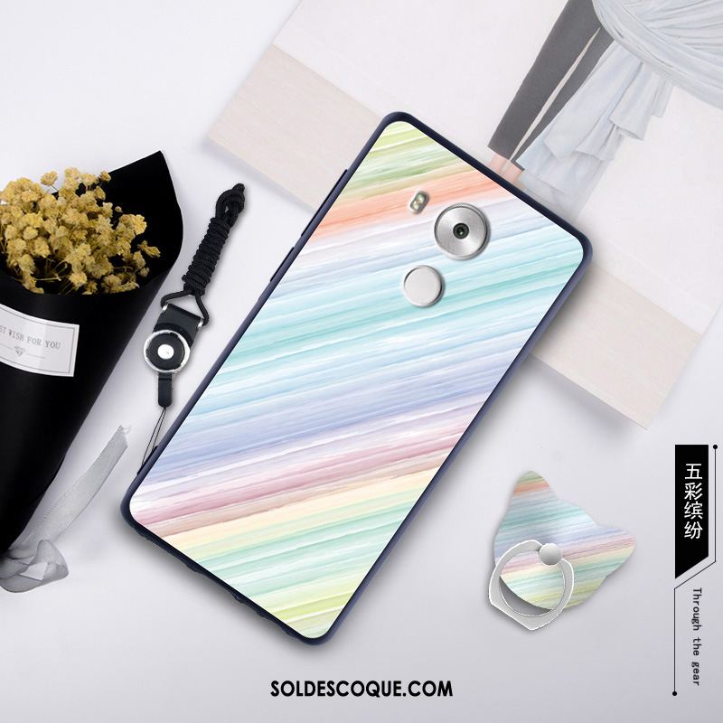 Coque Huawei Mate 8 Ornements Suspendus Fluide Doux Bleu Silicone Étui En Ligne