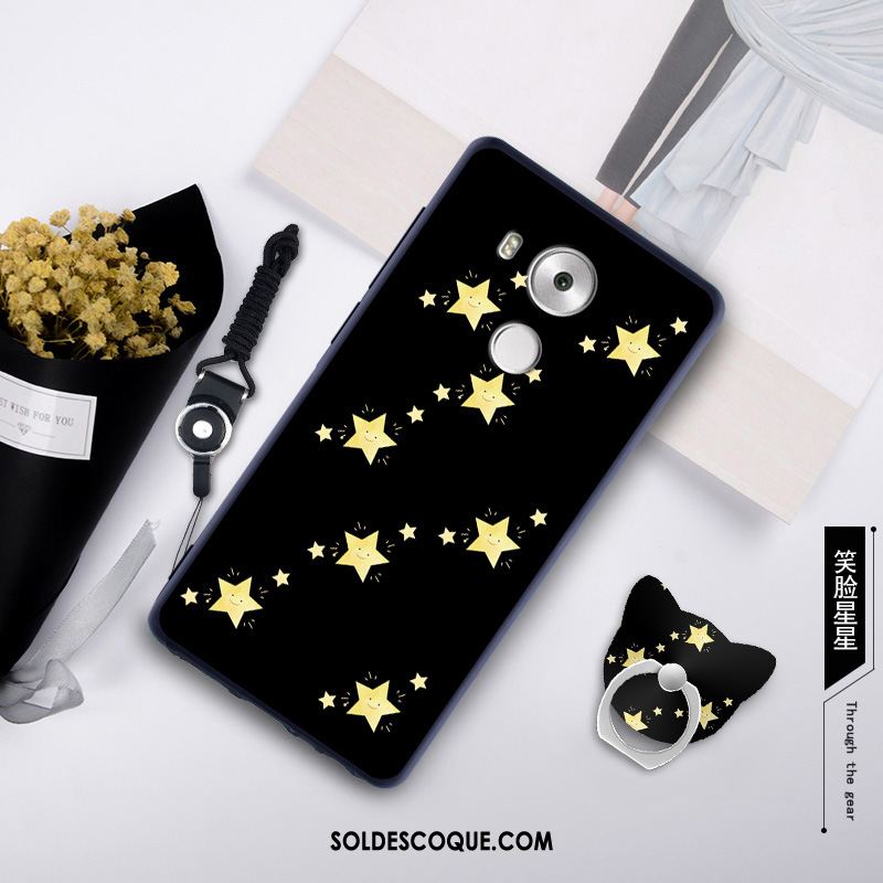 Coque Huawei Mate 8 Ornements Suspendus Fluide Doux Bleu Silicone Étui En Ligne