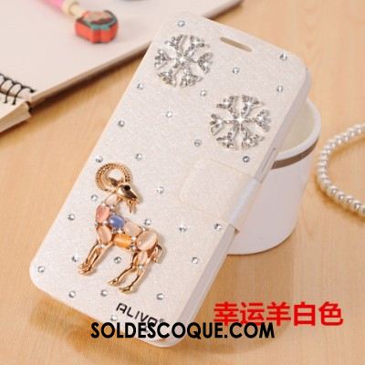 Coque Huawei Mate 8 Protection Téléphone Portable Clamshell Blanc Étui En Cuir Soldes