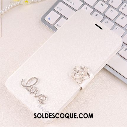 Coque Huawei Mate 8 Protection Téléphone Portable Clamshell Blanc Étui En Cuir Soldes