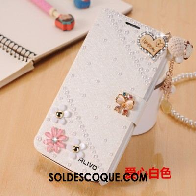 Coque Huawei Mate 8 Protection Téléphone Portable Clamshell Blanc Étui En Cuir Soldes