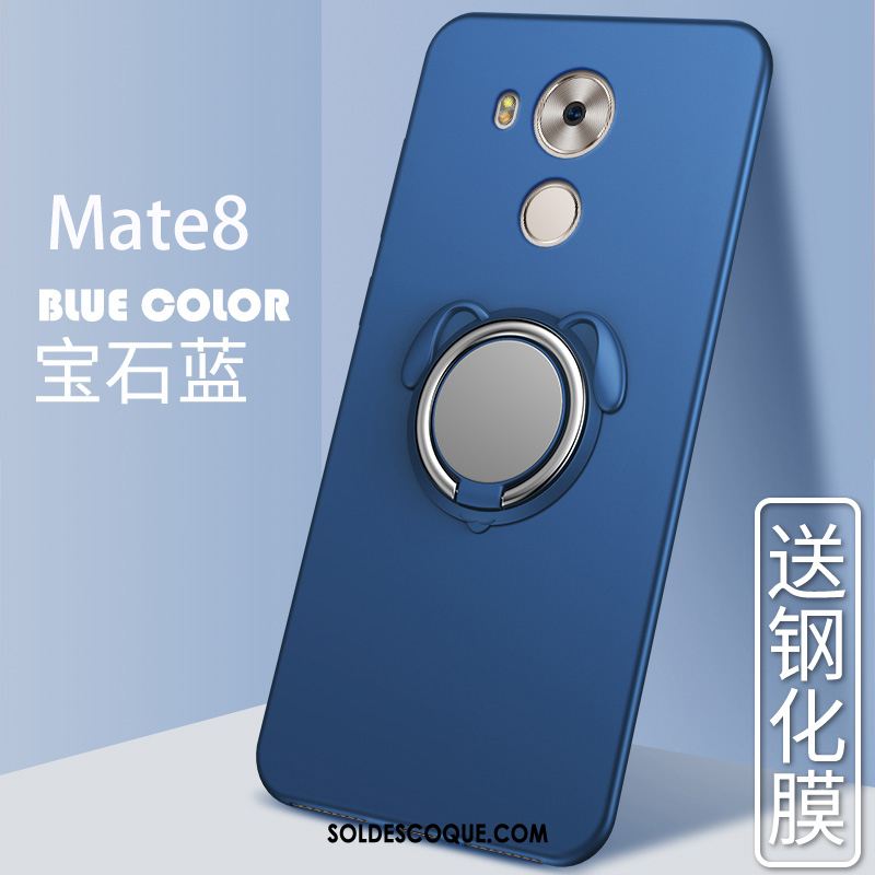 Coque Huawei Mate 8 Rose Étui Téléphone Portable Simple Tendance Pas Cher