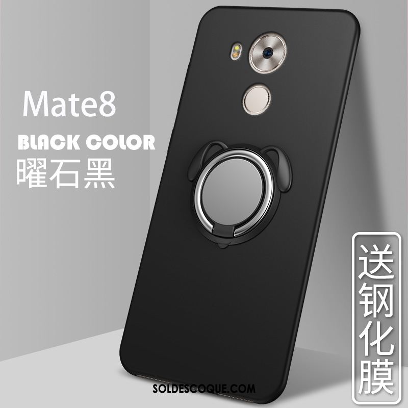 Coque Huawei Mate 8 Rose Étui Téléphone Portable Simple Tendance Pas Cher