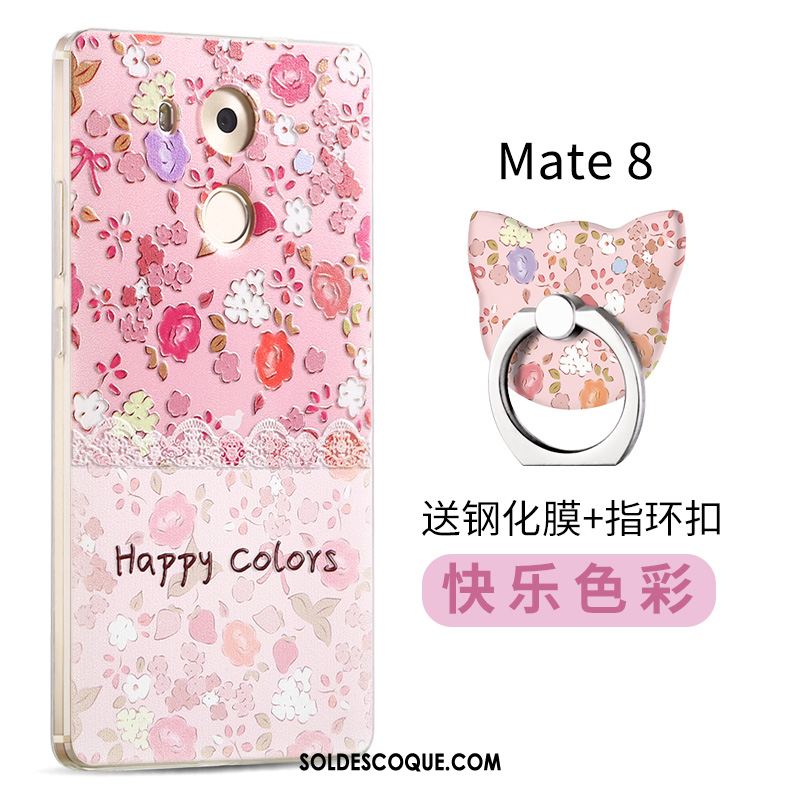 Coque Huawei Mate 8 Silicone Tout Compris Violet Téléphone Portable Protection Pas Cher