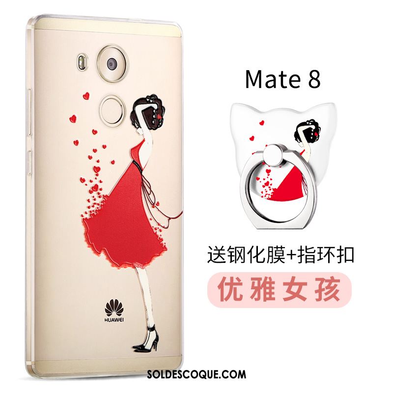 Coque Huawei Mate 8 Silicone Tout Compris Violet Téléphone Portable Protection Pas Cher