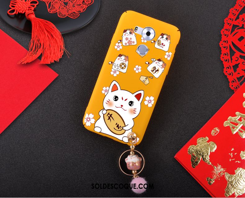 Coque Huawei Mate 8 Tout Compris Ornements Suspendus Chiens Chat Rouge Soldes