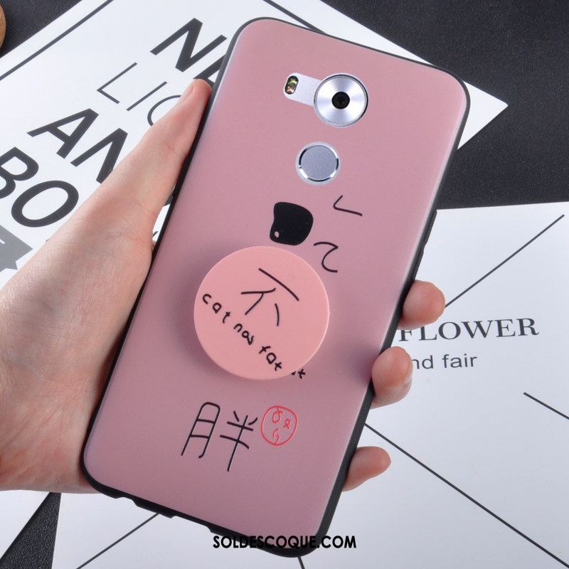 Coque Huawei Mate 8 Étui Fluide Doux Personnalité Téléphone Portable Rose En Vente