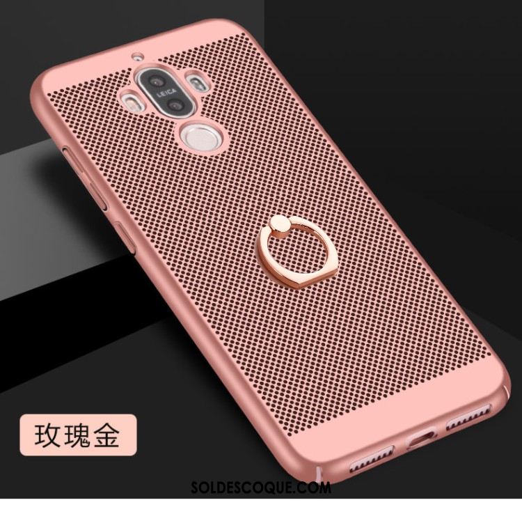 Coque Huawei Mate 9 Anneau Refroidissement Étui Téléphone Portable Or Rose Soldes