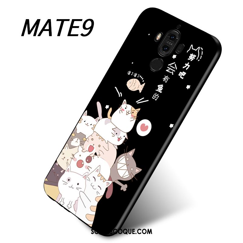 Coque Huawei Mate 9 Fluide Doux Étui Téléphone Portable Légères Tout Compris Pas Cher