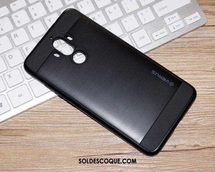 Coque Huawei Mate 9 Incassable Or Rose Très Mince Étui Soie En Vente