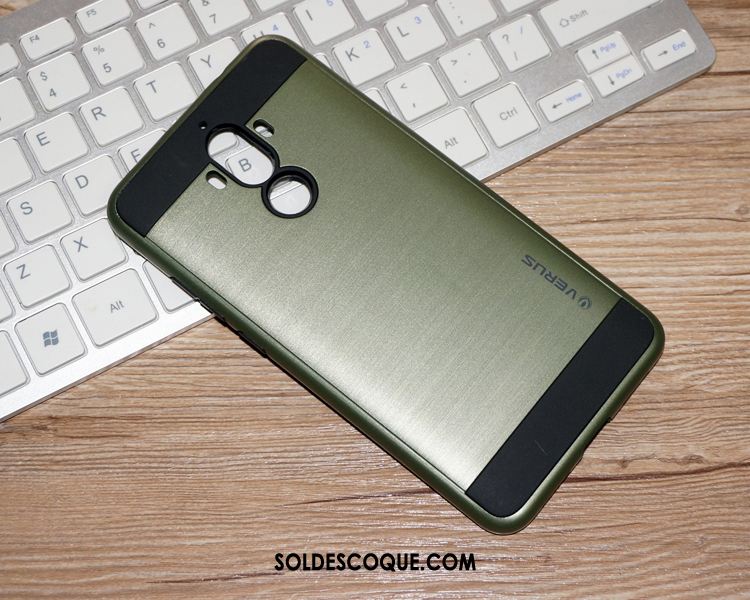 Coque Huawei Mate 9 Incassable Or Rose Très Mince Étui Soie En Vente