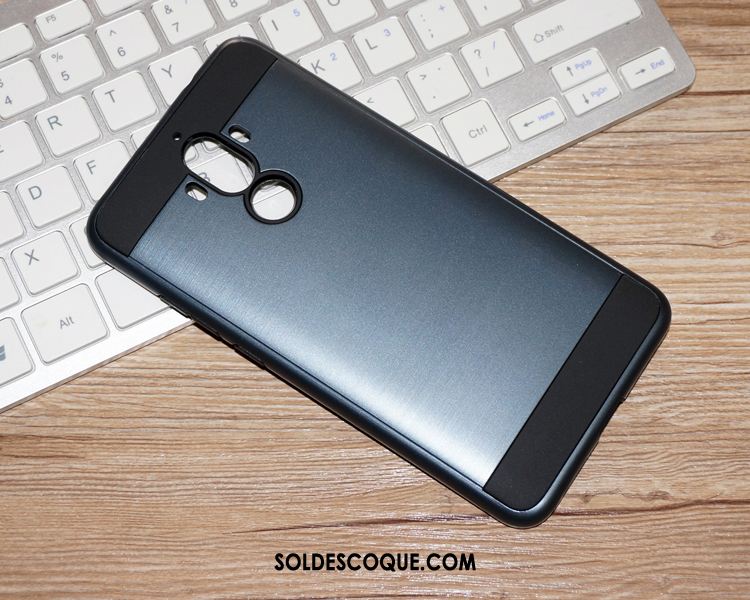 Coque Huawei Mate 9 Incassable Or Rose Très Mince Étui Soie En Vente