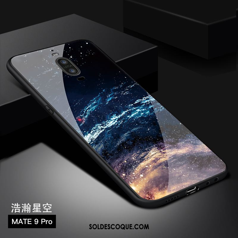 Coque Huawei Mate 9 Pro Bleu Créatif Personnalité Protection Téléphone Portable En Vente