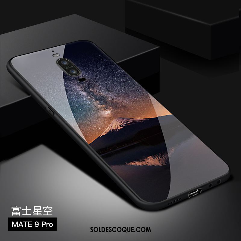 Coque Huawei Mate 9 Pro Bleu Créatif Personnalité Protection Téléphone Portable En Vente