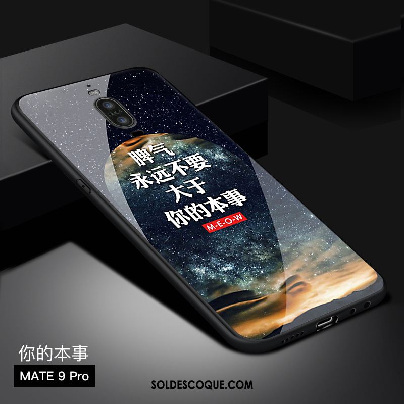 Coque Huawei Mate 9 Pro Bleu Créatif Personnalité Protection Téléphone Portable En Vente