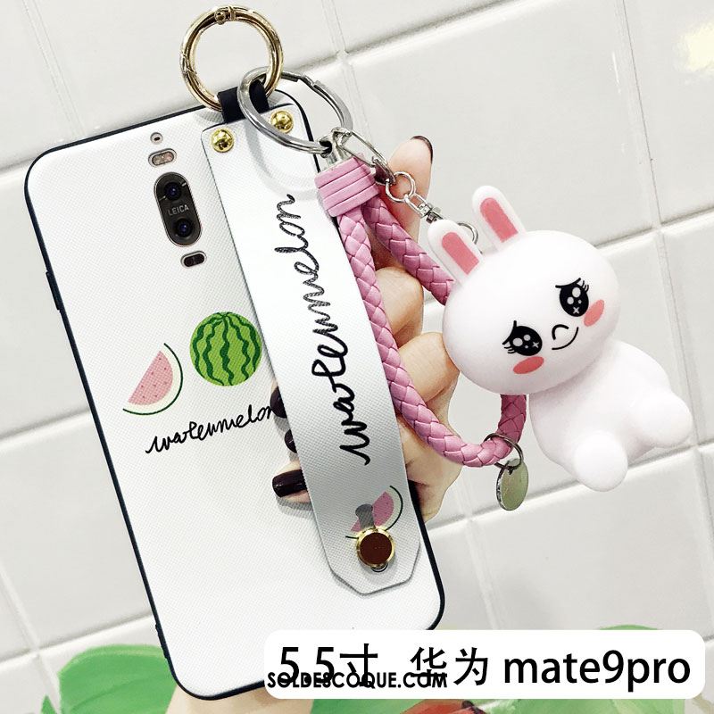 Coque Huawei Mate 9 Pro Délavé En Daim Créatif Téléphone Portable Marque De Tendance Charmant Pas Cher