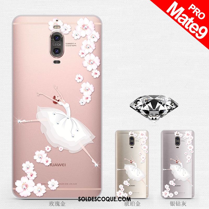 Coque Huawei Mate 9 Pro Fluide Doux Créatif Personnalité Protection Téléphone Portable Housse Pas Cher