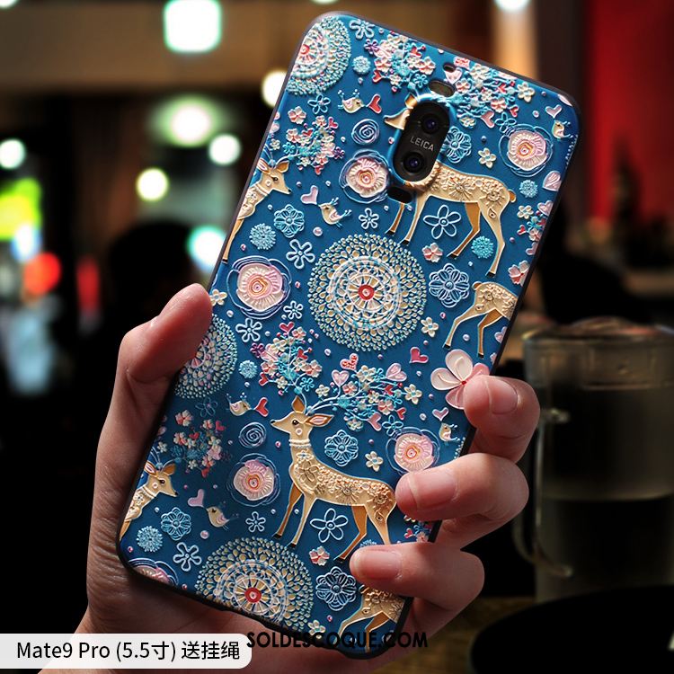 Coque Huawei Mate 9 Pro Fluide Doux Protection Tout Compris Téléphone Portable Étui En Ligne
