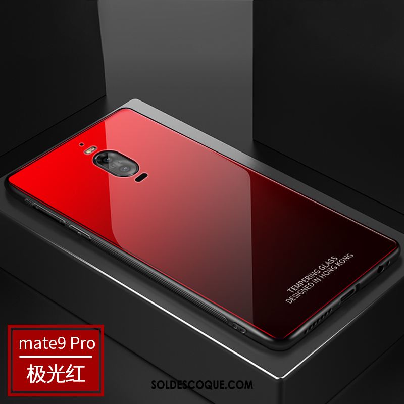 Coque Huawei Mate 9 Pro Net Rouge Silicone Étui Incassable Tout Compris Housse Soldes