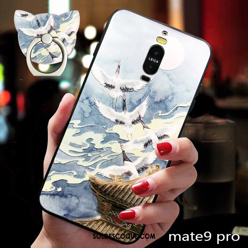 Coque Huawei Mate 9 Pro Ornements Suspendus Tout Compris Protection Téléphone Portable Personnalité Housse En Ligne