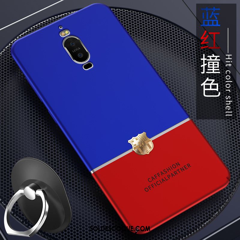 Coque Huawei Mate 9 Pro Rouge Membrane Téléphone Portable Tout Compris Étui Soldes