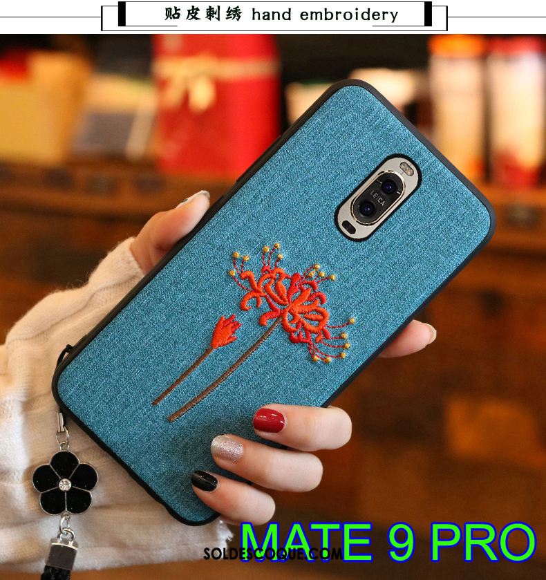 Coque Huawei Mate 9 Pro Silicone Fluide Doux Étui Téléphone Portable Gris Pas Cher