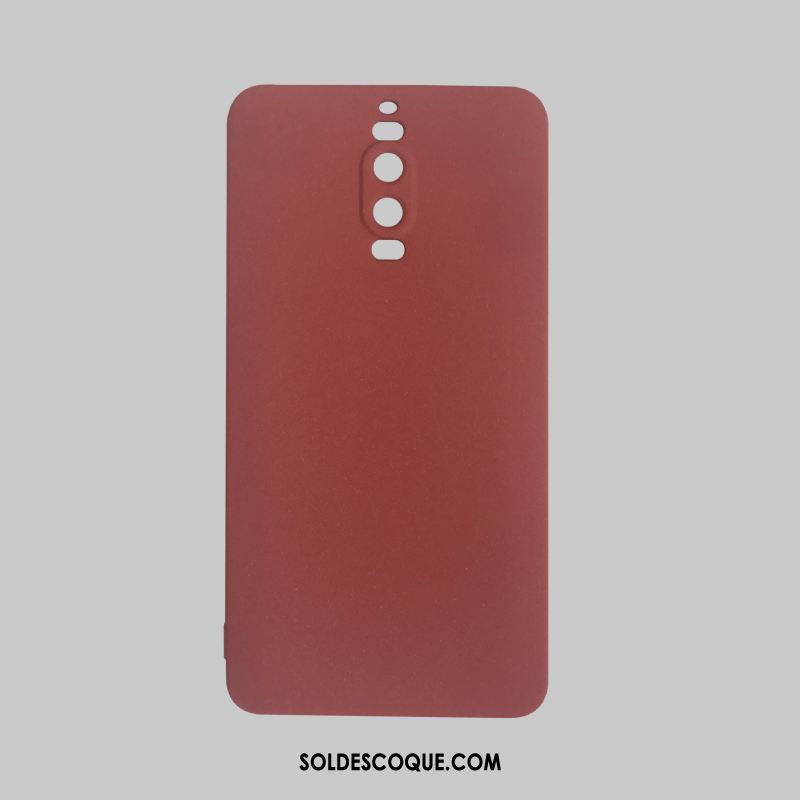 Coque Huawei Mate 9 Pro Téléphone Portable Violet Délavé En Daim Simple Étui En Vente