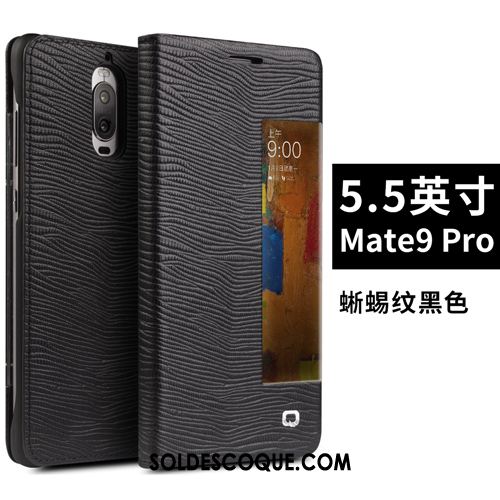 Coque Huawei Mate 9 Pro Téléphone Portable Étui En Cuir Cuir Véritable Protection Créatif En Vente