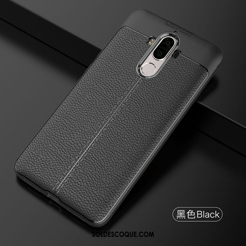 Coque Huawei Mate 9 Protection Cuir Fluide Doux Modèle Fleurie Créatif Pas Cher