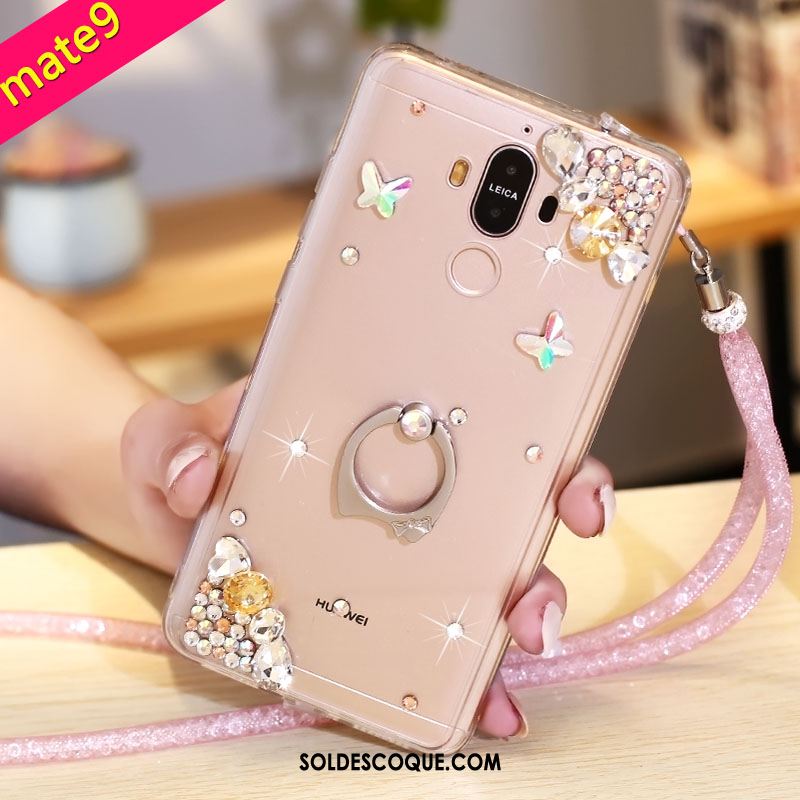 Coque Huawei Mate 9 Silicone Étui Transparent Protection Téléphone Portable Pas Cher