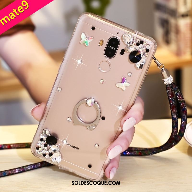 Coque Huawei Mate 9 Silicone Étui Transparent Protection Téléphone Portable Pas Cher