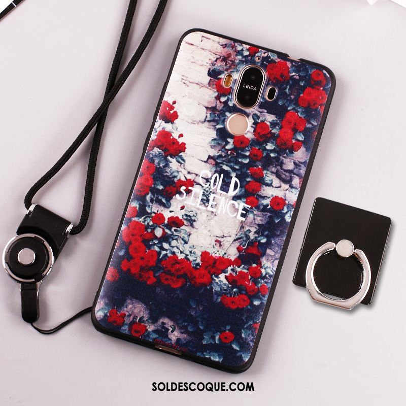 Coque Huawei Mate 9 Tendance Incassable Vert Étui Anneau En Vente