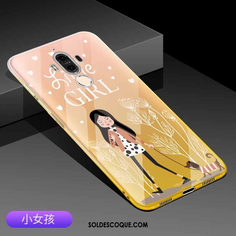 Coque Huawei Mate 9 Tout Compris Dessin Animé Fluide Doux Transparent Téléphone Portable En Ligne