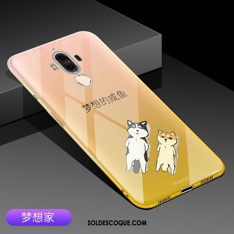 Coque Huawei Mate 9 Tout Compris Dessin Animé Fluide Doux Transparent Téléphone Portable En Ligne