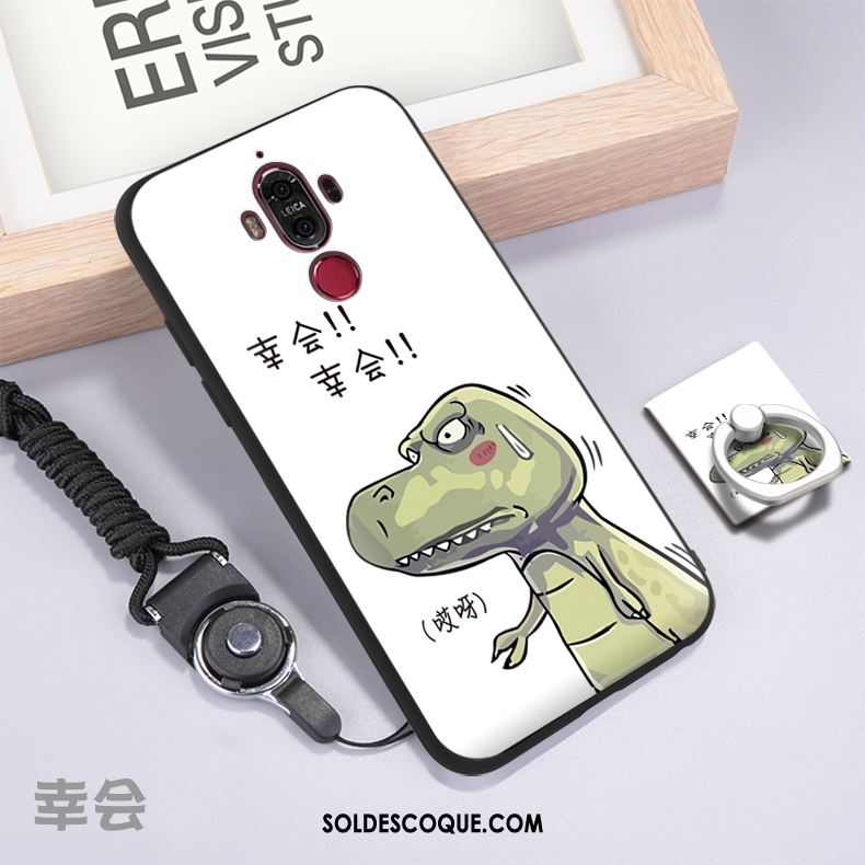 Coque Huawei Mate 9 Téléphone Portable Dessin Animé Étui Fluide Doux Jaune Pas Cher