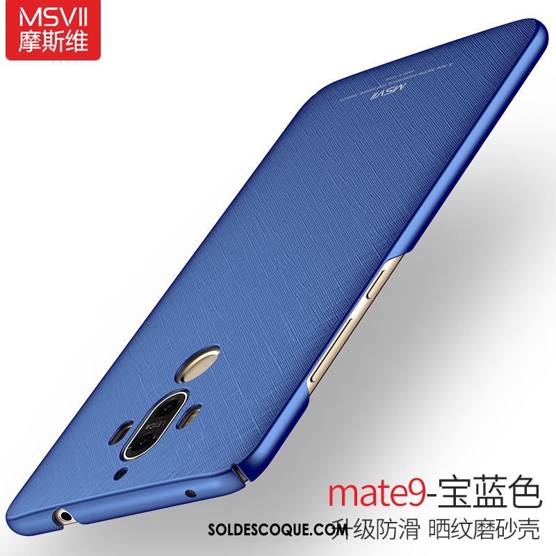 Coque Huawei Mate 9 Téléphone Portable Étui Bleu Incassable Pas Cher