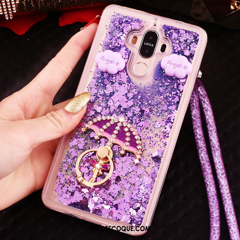 Coque Huawei Mate 9 Étui Tendance Violet Tout Compris Téléphone Portable Pas Cher