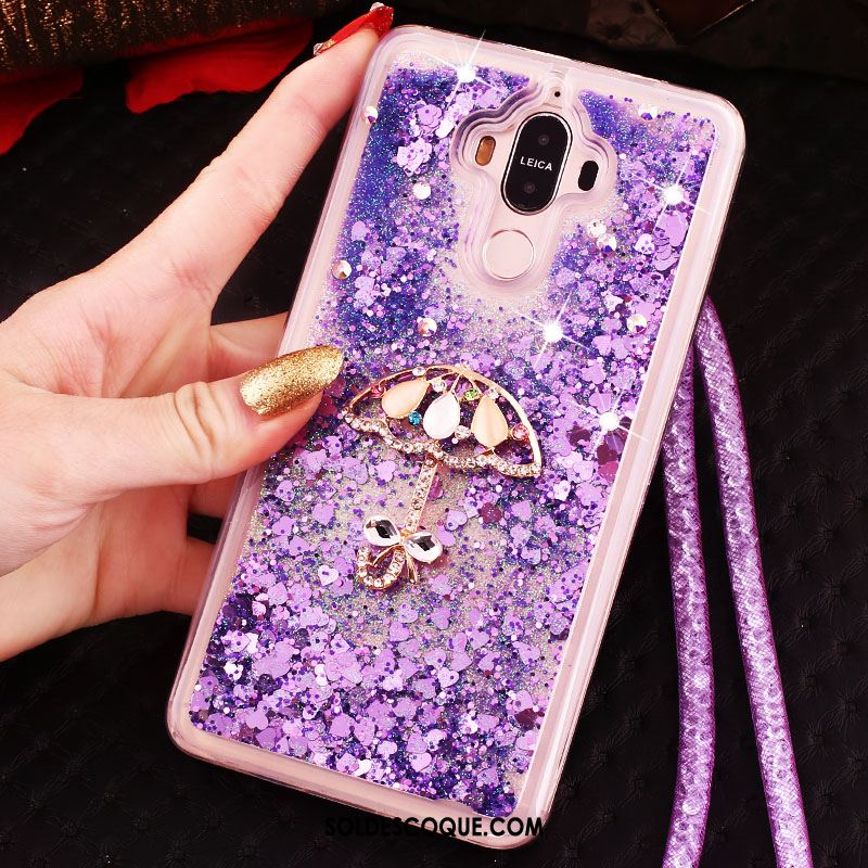 Coque Huawei Mate 9 Étui Tendance Violet Tout Compris Téléphone Portable Pas Cher