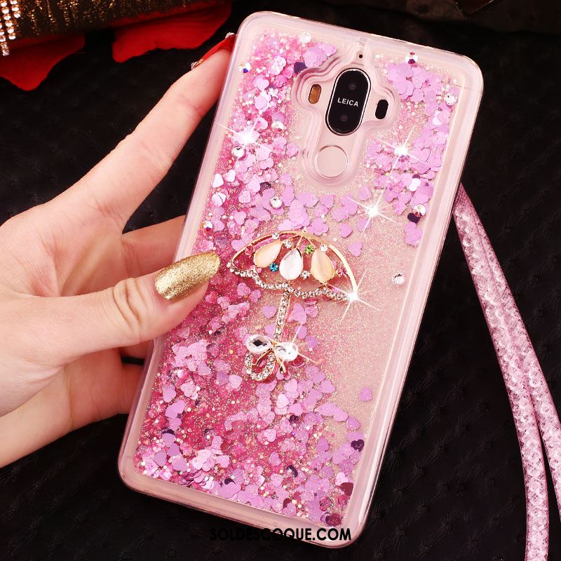 Coque Huawei Mate 9 Étui Tendance Violet Tout Compris Téléphone Portable Pas Cher