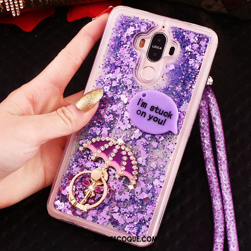 Coque Huawei Mate 9 Étui Tendance Violet Tout Compris Téléphone Portable Pas Cher