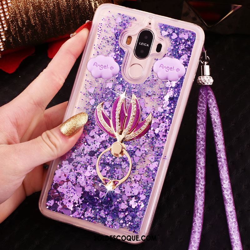 Coque Huawei Mate 9 Étui Tendance Violet Tout Compris Téléphone Portable Pas Cher